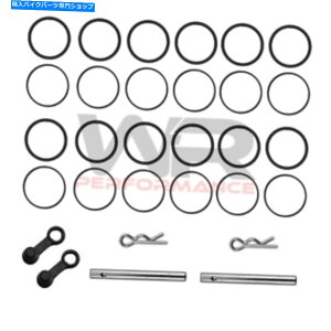 Brake Caliper XYLGSX̃tgu[LLp[V[CLbg1300 RnuT1999-2007 Front Brake Caliper Seal Repair Kit for Suzuki GSX 1300 R Hayabusa 1999-2007