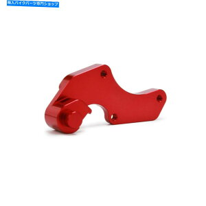 Brake Caliper CR125 CRF CRF250X CRF450R REDpCNCu[LfBXNLp[A_v^[uPbg CNC Brake Disc Caliper Adaptor Bracket For CR125 CRF CRF250X CRF450R Red