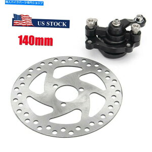Brake Caliper KX~j_[goCNdCXN[^[p̃AfBXNu[LLp[Lbg140mm[^[ Rear Disc Brake Caliper Kit 140mm Rotors For Gas Mini Dirt Bike Electric Scooter