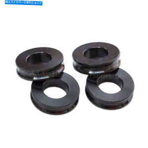 Brake Caliper �h�D�J�e�B�}���`�X�g���_1200S���W�A���u���[�L�L�����p�[�p5mm�u���b�N�`�^���X�y�[�T�[ 5mm Black Titanium Spacers for Ducati Multistrada 1200S Radial Brake Calipers�y���s�A���i�z