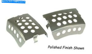 Brake Caliper �t�����g�u���[�L�L�����p�[08+�n�[���[�c�[�����OV���b�h42054-05 58319�p�N�����C���T�[�g Chrome Inserts For Front Brake Caliper 08+ Harley Touring V-rod 42054-05 58319�y���s�A���i�z