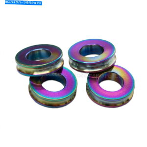 Brake Caliper hDJeBpjK[V2WAu[LLp[p5mmC{[`^Xy[T[ 5mm Rainbow Titanium Spacers for Ducati Panigale V2 Radial Brake Calipers