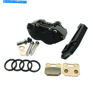 Brake Caliper ���[�V���O4�s�X�g���u���[�L�L�����p�[�A�_�v�^�[�p�b�h�s�b�g�_�[�g�~�j�o�C�N�X�N�[�^�[�p�V�[�� Racing 4 Piston Brake Caliper Adapter Pads Seals For Pit Dirt Mini Bike Scooter