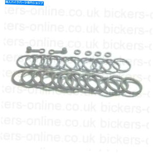 Brake Caliper ZX6R G 98-99tgu[LLp[V[CLbgBCF415 6V_[ Kawasaki ZX6R G 98-99 Front Brake Caliper Seal Repair Kit BCF415 6 Cylinder