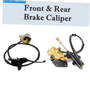 Brake Caliper �t�����g +���A�f�B�X�N�u���[�L�����V�����_�[�L�����p�[50110cc 125cc SSR�A�|�� Front + Rear Disc Brake Hydraulic Cylinder Caliper for 50 110cc 125CC SSR Apollo�y���s�A���i�z