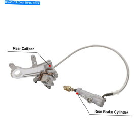 Brake Caliper CR125R CRF250R CRF450RXのアルミニウムリアブレーキキャリパーマスターシリンダー Aluminum Rear Brake Caliper Master Cylinder For CR125R CRF250R CRF450RX