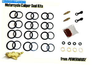 Brake Caliper }nYZF 750 R 1996 1997 96 97tgu[LLp[V[Lbg6|bgsumitomoZbg Yamaha YZF 750 R 1996 1997 96 97 front brake caliper seal kit 6 pot Sumitomo set