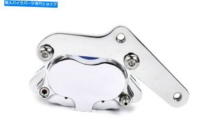 Brake Caliper �N�����t�����g4�s�X�g���u���[�L�L�����p�[84-99�n�[���[�\�t�g�A�C���_�C�i�X�|�[�c�X�^�[�c�[�����O Chrome Front 4 Piston Brake Caliper 84-99 Harley Softail Dyna Sportster Touring�y���s�A���i�z