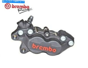 Brake Caliper u{[VOtgu[LLp[ubN`^ƐԂSP4-40C BREMBO RACING FRONT LEFT BRAKE CALIPER BLACK TITANIUM WITH RED LOGO P4-40C