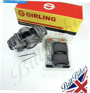 Brake Caliper �K�[�����O�u���[�L�L�����p�[CP2696���t�F���h�p�b�hBSA Triumph-60-4101�A99-2769 GIRLING BRAKE CALIPER CP2696 & FERODO PADS BSA TRIUMPH - 60-4101, 99-2769