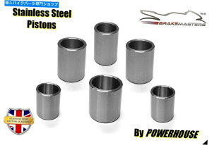 Brake Caliper �z���_CBR1100 XX�u���b�N�o�[�h6�t�����g�u���[�L�L�����p�[�s�X�g���X�e�����X�A�b�v�O���[�h2006 Honda CBR1100 XX Blackbird 6 front brake caliper pistons stainless upgrade 2006