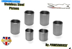 Brake Caliper �z���_VFR800 VTEC 4�t�����g�u���[�L�L�����p�[�X�e�����X�X�`�[���s�X�g���A�b�v�O���[�h�Z�b�g2004 Honda VFR800 VTEC 4 front brake caliper stainless steel piston upgrade set 2004