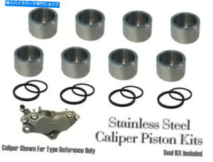 Brake Caliper GPZ900R 1990-1993XeX|tgLp[sXgƃV[Zbg Kawasaki GPZ900R 1990-1993 Stainless Steel Front Caliper Piston And Seal Set
