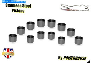 Brake Caliper �X�Y�LGSF1200 SK3�t�����g�u���[�L�s�X�g���Z�b�g�X�e�����X�X�`�[���A�b�v�O���[�h2003 Suzuki GSF1200 SK3 front brake piston set stainless steel upgrade 2003�y���s�A���i�z