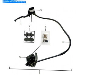 Brake Caliper Mash Roadstar 50ccp̃tgu[LLp[ Front brake caliper for Mash Roadstar Fifty 50cc