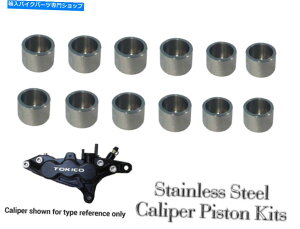 Brake Caliper XYLGSX1300 RnuTAGSX1300RAXeX|Lp[sXgZbg Suzuki GSX1300 R Hayabusa, GSX1300R, Stainless Steel Caliper Piston Set