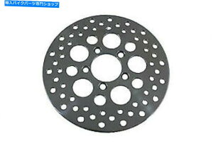 Brake Caliper V�c�C��10 �h�����t�����g�u���[�L�f�B�X�N23-9046 V-Twin 10 Drilled Front Brake Disc 23-9046�y���s�A���i�z