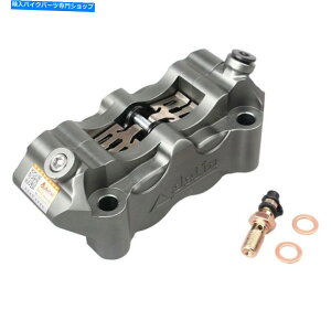 Brake Caliper tgu[LLp[4sXg32 mmjo[ToCN[VO100mmO[AK Front Brake Caliper 4-Piston 32 mm Universal Motorbike Racing 100mm Grey ak