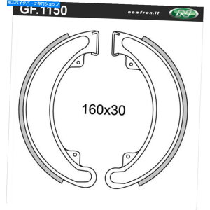 Brake Shoes ���A�u���[�L�V���[�Y�t�B�b�g�z���_CB250 1973 1974 1975 S4S Rear Brake Shoes Fit HONDA CB250 1973 1974 1975 S4S