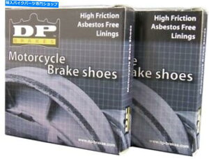 Brake Shoes DPブレーキGF摩擦定格ブレーキシューズ9121 DP Brakes GF Friction Rated Brake Shoes 9121