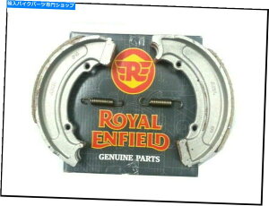 Brake Shoes 2x Royal Enfield Classic 350ccA500cc SpringsVuht{̃u[LV[Y 2x Royal Enfield Classic 350cc, 500cc Genuine Brake Shoe with Springs New Brand