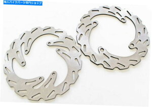 Brake Shoes 2004-2013 Honda CRF250RtgAv`hXeXX`[u[L[^[fBXN 2004-2013 Honda CRF250R Front & Rear RipTide Stainless Steel Brake Rotor Discs