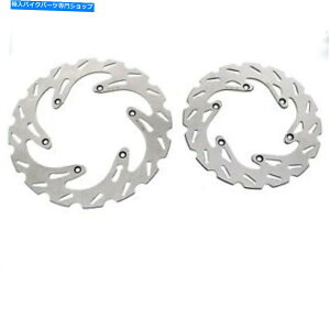 Brake Shoes 1999-2003 KTM 125 SX�t�����g����у��A���v�e�B�h�u���[�L���[�^�[�f�B�X�N 1999 - 2003 KTM 125 SX Front and Rear RipTide Brake Rotor Discs