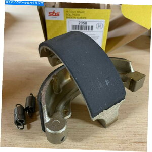 Brake Shoes ホンダCM 400 C 1981 SBSリアブレーキシューズ本物のOE品質2058 Honda CM 400 C 1981 SBS Rear Brake Shoes Genuine OE Quality 2058