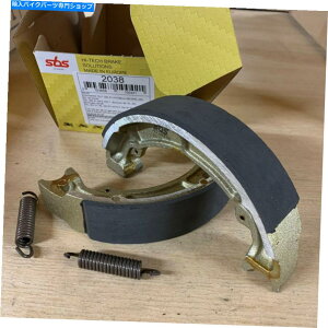 Brake Shoes EL 252 1997-2003SBSAu[LV[Y{OEi2038 Kawasaki EL 252 1997 - 2003 SBS Rear Brake Shoes Genuine OE Quality 2038