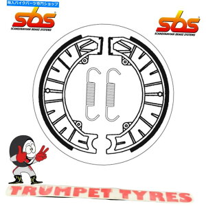 Brake Shoes MX 495 LELEU 1982-1983 SBSAu[LV[Y{OEi2121 MX 495 Leleu 1982 - 1983 SBS Rear Brake Shoes Genuine OE Quality 2121