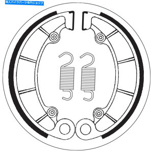 Brake Shoes SBSu[LV[YSBS 2046 2046 SBS BRAKE SHOES SBS 2046 2046