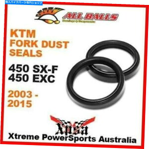 Fork Seals Fork Dust Seals KTM 450EXC 450 EXC450SX 450SXF 2003-2015 MXAׂẴ{[57-105 Fork Dust Seals KTM 450EXC 450 EXC 450SX 450SXF 2003-2015 MX, All Balls 57-105