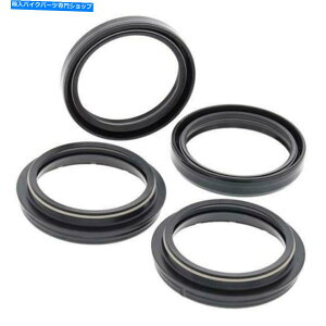 Fork Seals XYLDR-Z400 / RM125-56-144pׂ̂Ẵ{[[XtH[NICƃ_XgV[Lbg All Balls Racing Fork Oil and Dust Seal Kit for Suzuki DR-Z400 / RM125 - 56-144