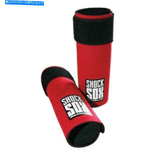 Fork Seals �V���b�N�\�b�N�X�t�H�[�N�V�[���K�[�h37-50mm�t�H�[�N�`���[�u6 ���b�h6���b�h Shock Sox Fork Seal Guards 37-50mm Fork Tube 6 Red 6RED�y���s�A���i�z
