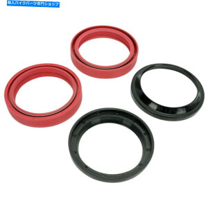 Fork Seals [X[VOI[goCtH[Nƃ_XgV[Lbg0407-0096 Moose Racing Motorcycle Fork and Dust Seal Kit 0407-0096