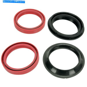 Fork Seals ���[�X���[�V���O�I�[�g�o�C�t�H�[�N�ƃ_�X�g�V�[���L�b�g0407-0098 Moose Racing Motorcycle Fork and Dust Seal Kit 0407-0098�y���s�A���i�z