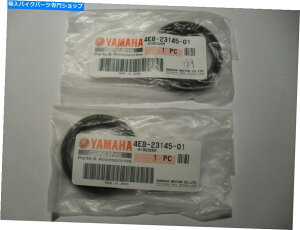 Fork Seals �{���̃��}�nXVS1300 XJ6 MT09 MT07 XVS950 WR125 YZF-R6�t�����g�t�H�[�N�I�C���V�[��x2 GENUINE YAMAHA XVS1300 XJ6 MT09 MT07 XVS950 WR125 YZF-R6 FRONT FORK OIL SEALS x2�y���s�A���i�z