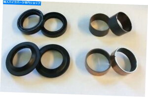 Fork Seals �z���_CB500 1994-2003�t�����g�t�H�[�N�I�C���A�_�X�g�V�[�����C���i�[�A�O���̖΂݃u�b�V���L�b�g Honda CB500 1994-2003 Front Fork Oil, Dust Seals & Inner, Outer Bushes Bush Kit