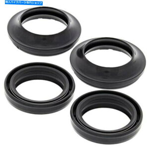 Fork Seals ���ׂẴ{�[�����[�X�t�H�[�N�I�C�����_�X�g�V�[���L�b�g-56-183���}�nXV 250 W Virago 1998 All Balls Racing Fork Oil & Dust Seal Kit - 56-183 Yamaha XV 250 W VIRAGO 1998�y���s�A���i�z