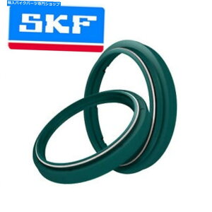 Fork Seals SKF�t�H�[�N�I�C���V�[���L�b�g�O���[���}���]�b�L48mm�t�H�[�N2011-2014�K�X�K�XEC 300 SKF Fork Oil Seal Kit Green Marzocchi 48mm Forks For 2011-2014 Gas Gas EC 300�y���s�A���i�z