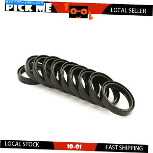 Fork Seals 10PCS�I�[�g�o�C�t�H�[�N�I�C���V�[���p�z���_290cc CRM290X IE 2007 10Pcs Motorcycle Fork Oil Seal For HONDA 290cc CRM290X IE 2007�y���s�A���i�z