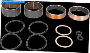 Fork Seals ���[�X�t�H�[�N�u�b�V���O�L�b�g�t�����b�V���[�ƃX�i�b�v�V�[��47mm�n�X�N�o���iTC85 2014-2017 Moose Fork Bushing Kit w/ Washers And Snap Seals 47mm Husqvarna TC85 2014-2017