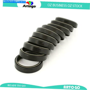 Fork Seals 10xtH[NICV[48 x 57.9 x 11.5mm for husqvarna 450cc fx450 2017-2021 2022 10X Fork Oil Seal 48 x 57.9 x 11.5mm For HUSQVARNA 450cc FX450 2017-2021 2022