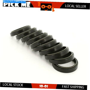 Fork Seals 10PCSI[goCtH[NICV[JTL450cc KLX450R 2008-2019 2020 2021 10Pcs Motorcycle Fork Oil Seal For KAWASAKI 450cc KLX450R 2008-2019 2020 2021