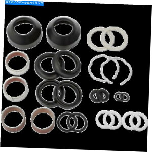 Fork Seals �t�����g�G���h�t�H�[�N���b�O���o�C���h�V�[���u�[�c�L�b�g41mm�n�[���[FLH FXDWG FXWG FL/FX ST Front End Fork Leg Rebuild Seals Boots Kit 41mm Harley FLH FXDWG FXWG FL/FX ST�y���s�A���i�z