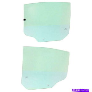 KX [dyA2̃AhCo[ƏȑLH RH̐VhAOXZbg New Door Glasses Set of 2 Rear Driver & Passenger Side LH RH for Charger Pair