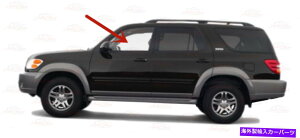 �K���X �t�B�b�g01-07�g���^�Z�R�C�A04-06�c���h��4DR�h���C�o�[�����ʌ��֑��K���X Fits 01-07 Toyota Sequoia 04-06 Tundra 4Dr Driver Left Front Door Window Glass