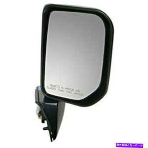 �K���X �t�B�b�g07-14 FJ�N���[�U�[�E�p�X�p���[�~���[���h��w/�M���Ȃ� Fits 07-14 FJ Cruiser Right Pass Power Mirror Unpainted W/Signal No Heat