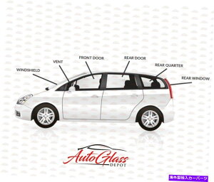�K���X �t�B�b�g2004-2010 BMW X3 SUV�h���C�o�[�T�C�h�����ʌ��֑��K���X Fits 2004-2010 BMW X3 SUV Driver Side Left Front Door Window Glass�y���s�A���i�z