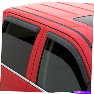 KX Auto VentshadeiAVSjVentvisor Deflector;;}Eg̊O; 4 PCB Auto Ventshade (AVS) Ventvisor Deflector; Smoke; Outside Mount; 4 pc.